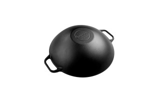 Sartén Wok de Hierro Fundido Victoria 37291 36cm 5,8L Sartén Wok de Hierro Fundido Victoria 37291 36cm 5,8L