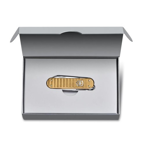 Multi-Herramienta Victorinox Classic Precious 58mm Dorado