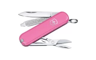 Victorinox Swiss Army Classic SD Navaja Pequeña, Rosa (Pink Camo