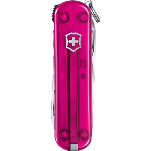 Multi-Herramienta Victorinox Nail Clip 65mm Rosa Trans