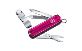 Multi-Herramienta Victorinox Nail Clip 65mm Rosa Trans Multi-Herramienta Victorinox Nail Clip 65mm Rosa Trans