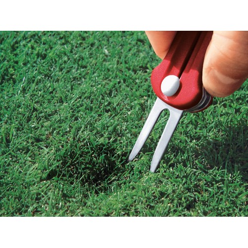 Multi-Herramienta Victorinox Golf Tool 91mm Rojo Trans.