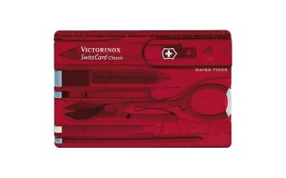 Multi-Herramienta Victorinox Classic Tarjeta 82mm Rojo Multi-Herramienta Victorinox Classic Tarjeta 82mm Rojo