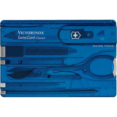 Multi-Herramienta Victorinox Classic Tarjeta 82mm Azul