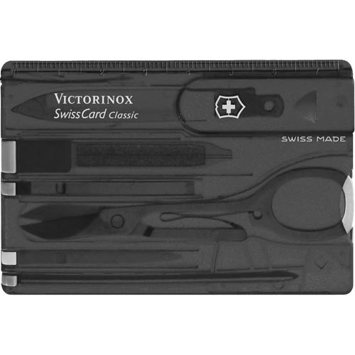 Multi-Herramienta Victorinox Classic Tarjeta 82mm Negro