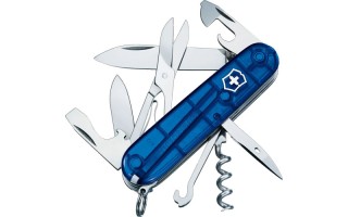 Multi-Herramienta Victorinox Climber 91mm Azul Trans Multi-Herramienta Victorinox Climber 91mm Azul Trans