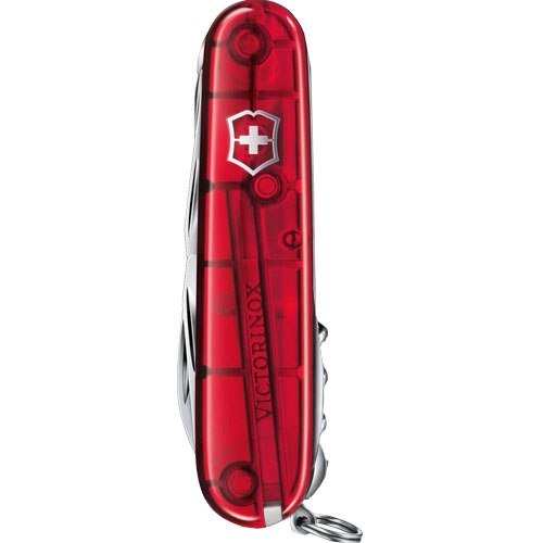 Multi-Herramienta Victorinox Huntsman 91mm Rojo Trans