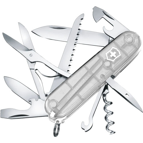 Multi-Herramienta Victorinox Huntsman 91mm Plateado Tra