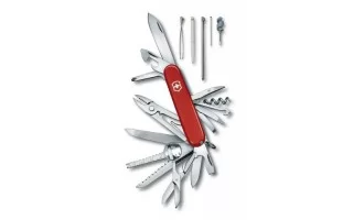 PELADOR VICTORINOX CON SIERRA 7.6075.1 ROJO