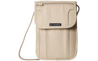 Porta Documentos Victorinox Deluxe 21x14cm Beige Porta Documentos Victorinox Deluxe 21x14cm Beige