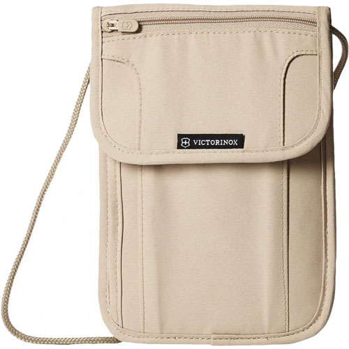 Porta Documentos Victorinox Deluxe 21x14cm Beige