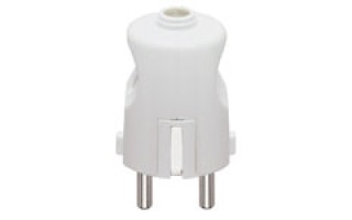 Ficha Macho Vimar Supernova 00230.B 2P+T 16A P30 Blanco Ficha Macho Vimar Supernova 00230.B 2P+T 16A P30 Blanco