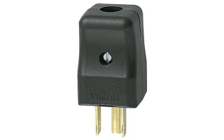 Ficha Macho Vimar 01096 2P+T 15A USA Negro Ficha Macho Vimar 01096 2P+T 15A USA Negro