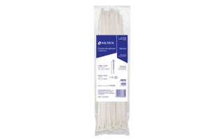 Precinto Volteck 44311 4,5mm x 50cm Blanco x25u Precinto Volteck 44311 4,5mm x 50cm Blanco x25u
