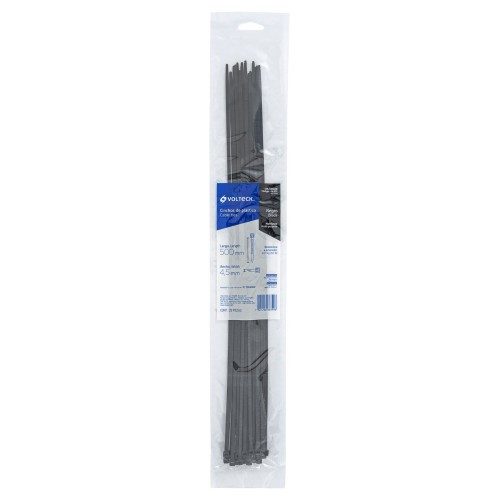 Precinto Volteck 44331 4,5mm x 50cm Negro x25u