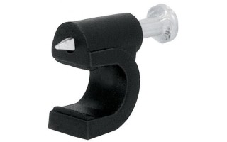 Grapas para Cable Coaxial Volteck 48270 6mm Negro 20u Grapas para Cable Coaxial Volteck 48270 6mm Negro 20u