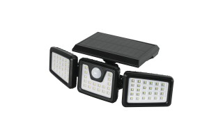 Lámpara Solar Volteck 49782 LED 7W con Sensor de Mov. Lámpara Solar Volteck 49782 LED 7W con Sensor de Mov.