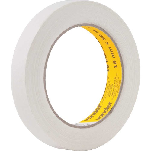 Cinta Adhesiva de Papel Vonder 18mm 50m