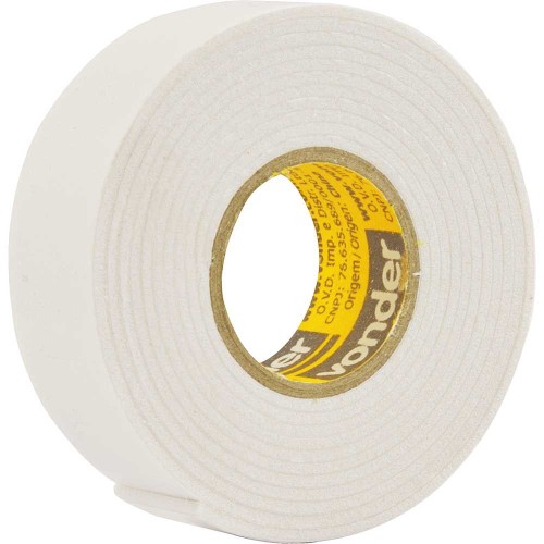 Cinta de Montaje Doble Faz Vonder Espuma 19mm x 1,5m