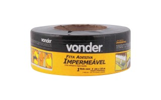 Cinta Asfaltica Autoadhesiva Vonder 5cm x10m Cinta Asfaltica Autoadhesiva Vonder 5cm x10m