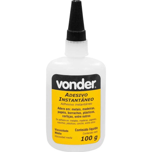 Adhesivo Instantáneo Vonder 100g x10u