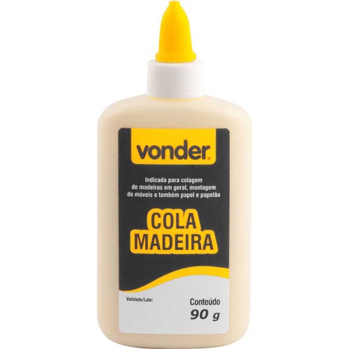 Adhesivo Cola para Madera Vonder 90g x12u