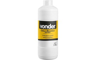 Cola Blanca para Madera Vonder Extra 1kg Cola Blanca para Madera Vonder Extra 1kg