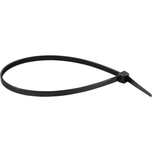 Precinto Vonder 2,5mm 14cm Negro x100u