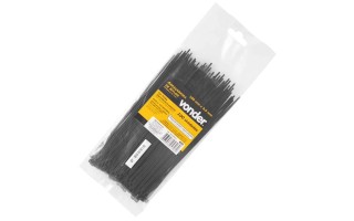 Precinto Vonder 3,6mm 20cm Negro x100u Precinto Vonder 3,6mm 20cm Negro x100u