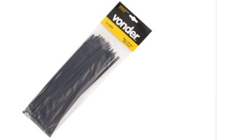 Precinto Vonder 3,6mm 28cm Negro x100u Precinto Vonder 3,6mm 28cm Negro x100u
