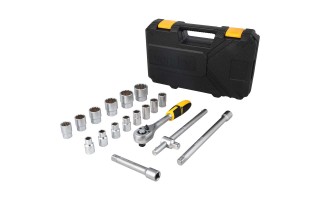 Llaves Tubo Estr. Vonder enc.1/2'' 18pzs 10-32mm Llaves Tubo Estr. Vonder enc.1/2'' 18pzs 10-32mm