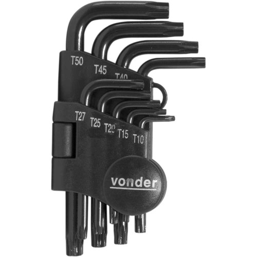 Llaves Torx Vonder VTX4 9pzs T10-T50 Llaves Torx Vonder VTX4 9pzs T10-T50