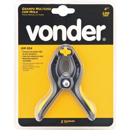 Prensa de Resorte Vonder 4'' Prensa de Resorte Vonder 4''