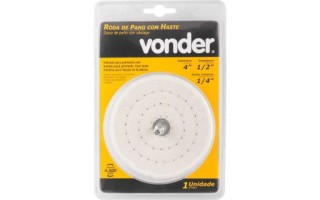 Disco de Tela para Pulir Vonder 1/4'' 100mm Disco de Tela para Pulir Vonder 1/4'' 100mm