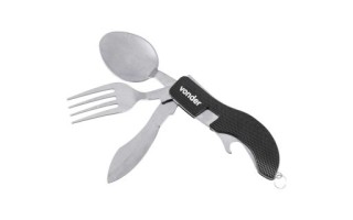 Cubiertos Plegables Vonder 4 en 1 Cubiertos Plegables Vonder 4 en 1
