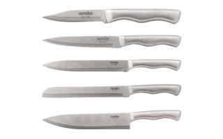 Cuchillos de Cocina Vonder KFV050 Inoxidable 6pzs Cuchillos de Cocina Vonder KFV050 Inoxidable 6pzs