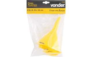Embudos Vonder Plástico 4pzs Embudos Vonder Plástico 4pzs