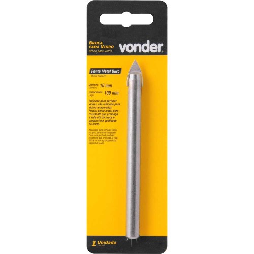 Mecha para Vidrio y Porcelana Vonder 10mm