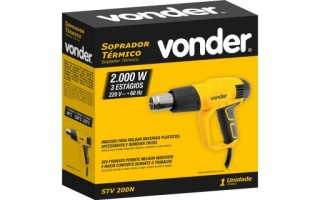 Pistola de Calor Vonder STV200N 550°C 2000W Pistola de Calor Vonder STV200N 550°C 2000W