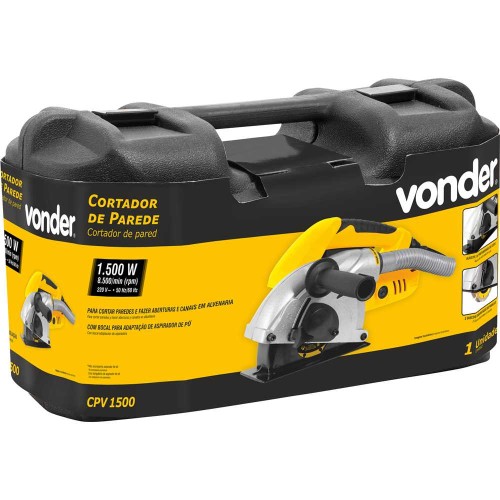 Acanaladora Vonder CPV1500 125mm 30mm 1500W Acanaladora Vonder CPV1500 125mm 30mm 1500W