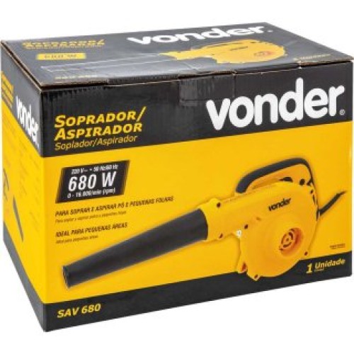 Sopladora Aspiradora Vonder SAV 680 680W