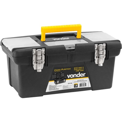 Caja de Herramientas Vonder CPV160 Plástico 40cm Caja de Herramientas Vonder CPV160 Plástico 40cm