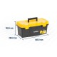 Caja de Herramientas Vonder CPV0405 Plástico 40cm Caja de Herramientas Vonder CPV0405 Plástico 40cm