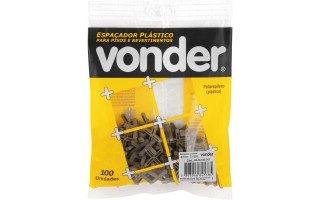 Separadores de Pisos y Azulejos Vonder 4mm 100u Separadores de Pisos y Azulejos Vonder 4mm 100u