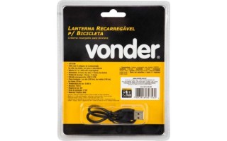 Luz para Bicicletas Vonder Delantera 280 lumenes Luz para Bicicletas Vonder Delantera 280 lumenes