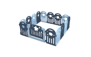 Corral para Niños Plástico 160x160x60cm Corral para Niños Plástico 160x160x60cm