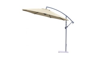 Sombrilla de Jardín Colgante Redonda 3m Beige Sombrilla de Jardín Colgante Redonda 3m Beige