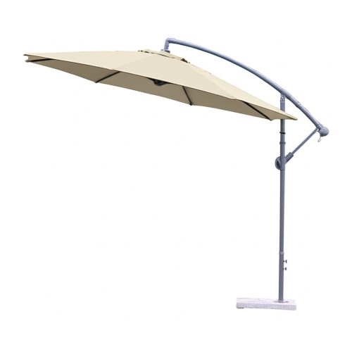 Sombrilla Colgante Redonda 3m Beige