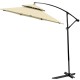 Sombrilla Colgante Redonda 2,7m Beige