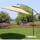 Sombrilla Colgante Redonda 2,7m Beige